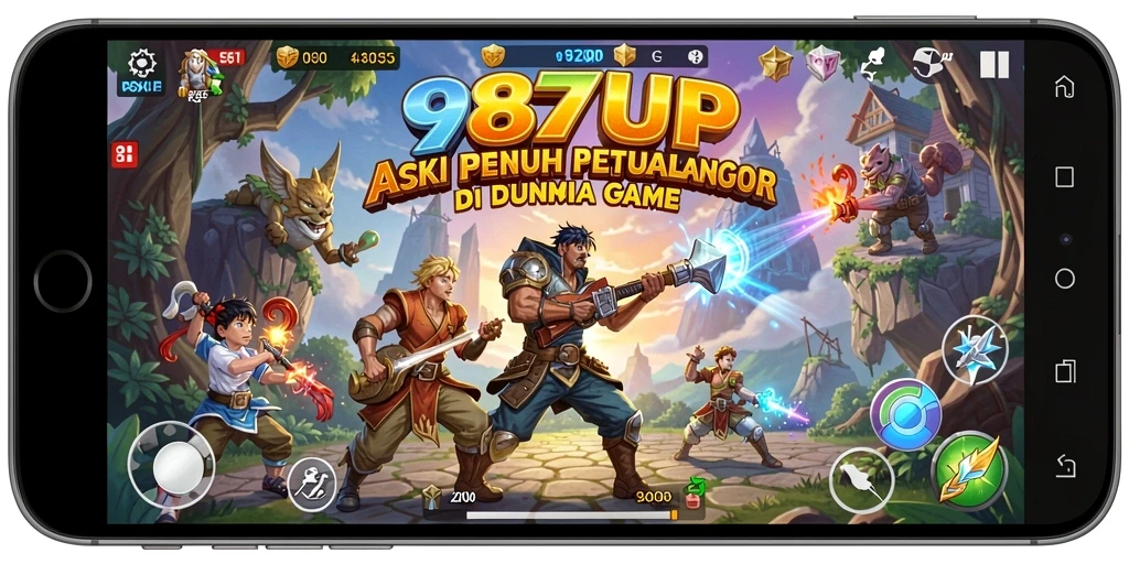 Screenshot gameplay 987UP menampilkan aksi seru dan tantangan.