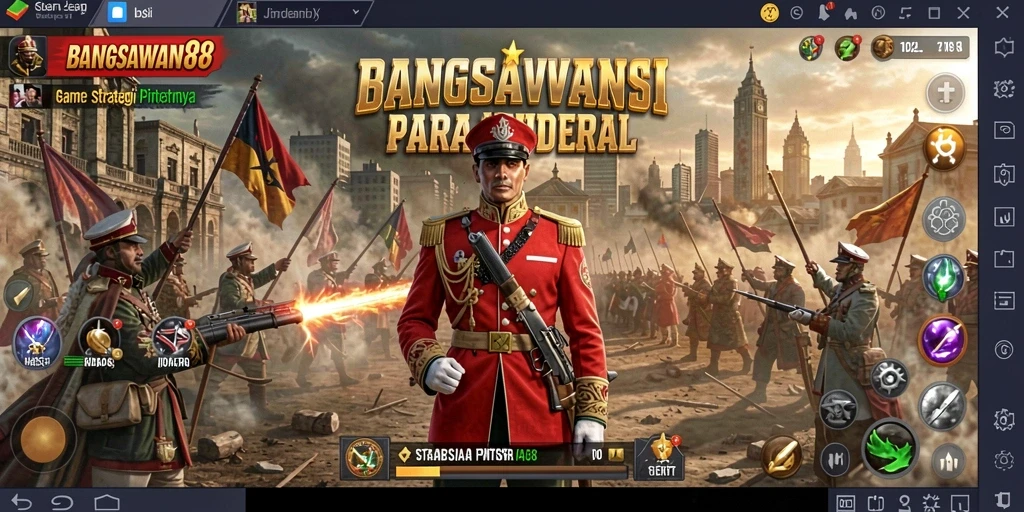 Tampilan gameplay seru dan strategis di BANGSAWAN88.