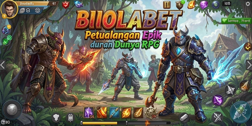 Screenshot gameplay BIOLABET yang menampilkan aksi seru RPG.