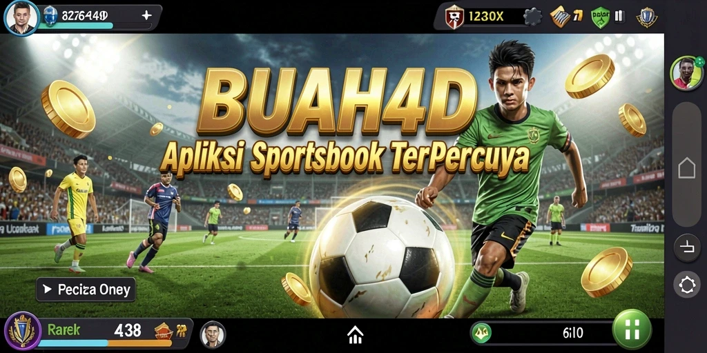Tampilan gameplay Sportsbook di BUAH4D yang menarik dan responsif.