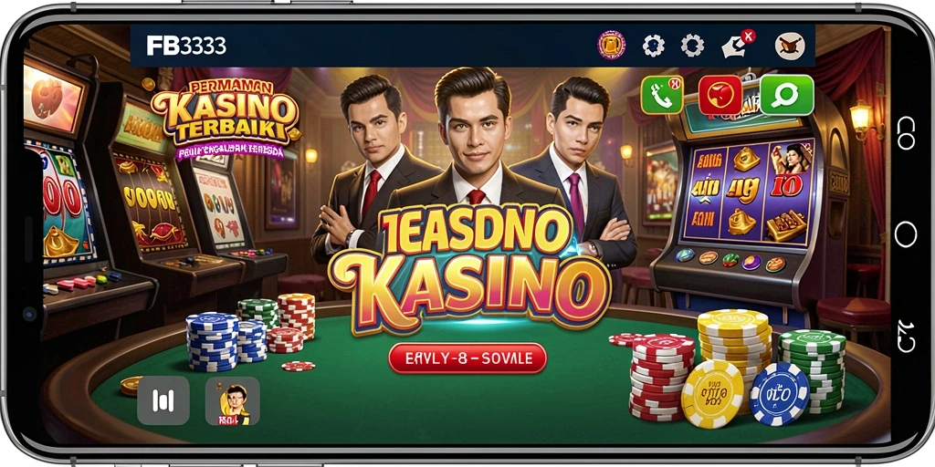Tampilan gameplay FB333 yang menarik dan seru saat bermain Kasino.
