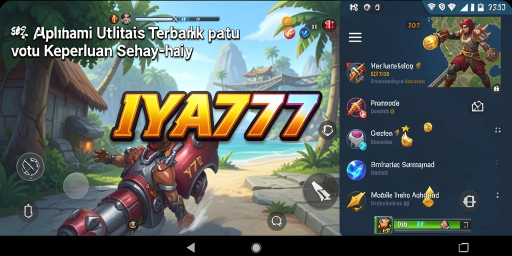 Tampilan intuitif dari IYA777 yang memudahkan pengguna.