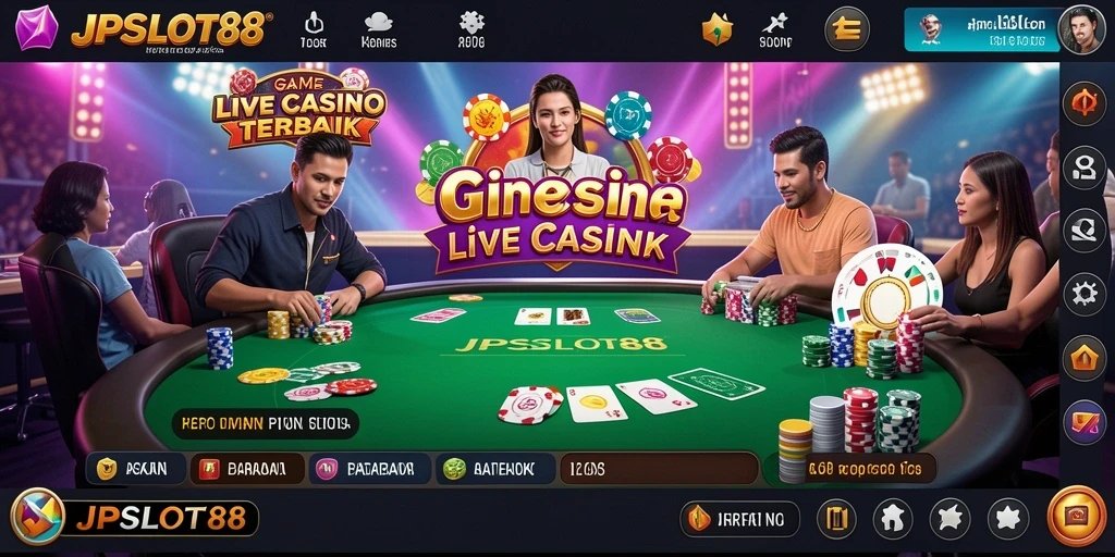 Tampilan gameplay langsung yang menegangkan dan interaktif di JPSLOT88.