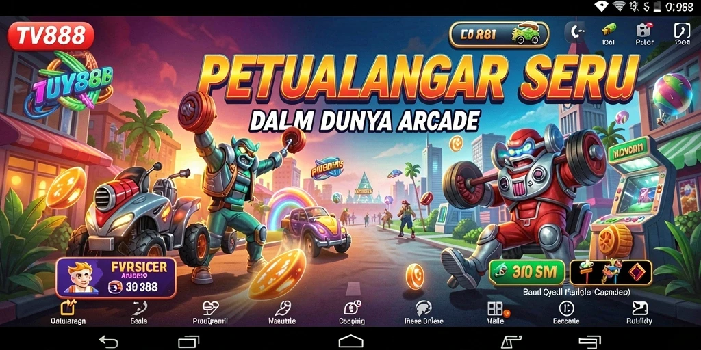 Tampilan menarik dari gameplay TV888 yang mengasyikkan.
