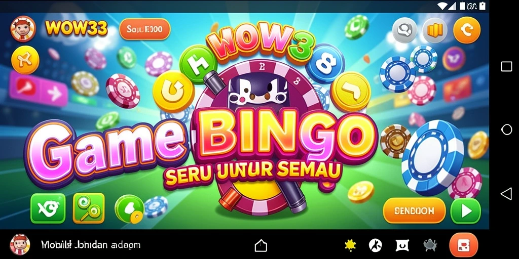 Gameplay seru dari WOW33 yang penuh dengan aksi bingo.